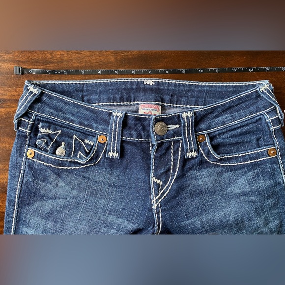 True Religion Designer jeans BECKY Big T -size 26 - Picture 13 of 13